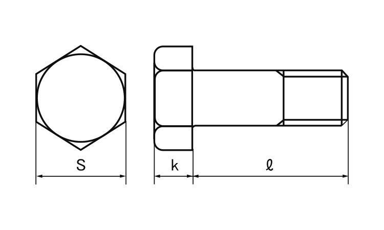 Ｊ４Ｌ ６カクＢＴ（ハン 材質(ＳＵＳ３２９Ｊ４Ｌ) 規格(12X65) 入数(50) 【Ａ２−７０ 六角ボルト（呼び径）シリーズ】 