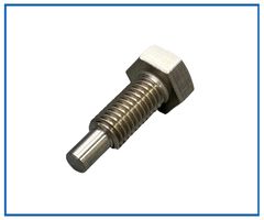 六角ボルトねじ先端棒先加工