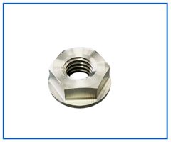 釣り具に使用/六角フランジナット　ウィットサイズ